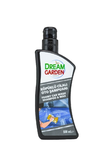 DREAM%20GARDEN%20KÖPÜKLÜ%20CİLALI%20OTO%20ŞAMPUANI%20500%20ML