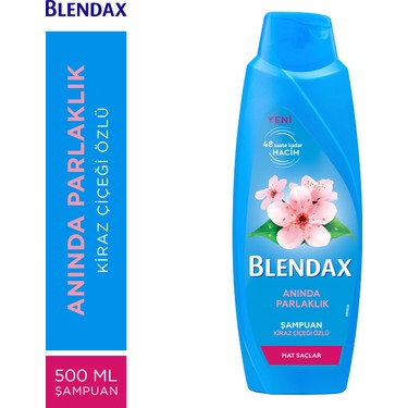 BLENDAX%20KİRAZ%20ÇİÇEĞİ%20ÖZLÜ%20ŞAMPUAN%20500%20ML