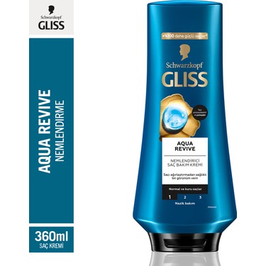 GLİSS%20AQUA%20REVİVE%20SAÇ%20BAKIM%20KREMİ%20360%20ML