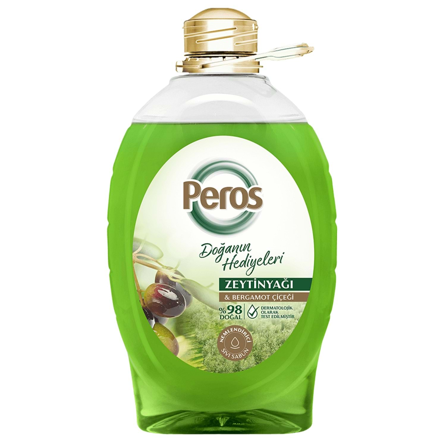 PEROS%20ZEYTİNYAĞI%20&%20BERGAMOT%20ÇİÇEĞİ%20SIVI%20SABUN%203000%20ML