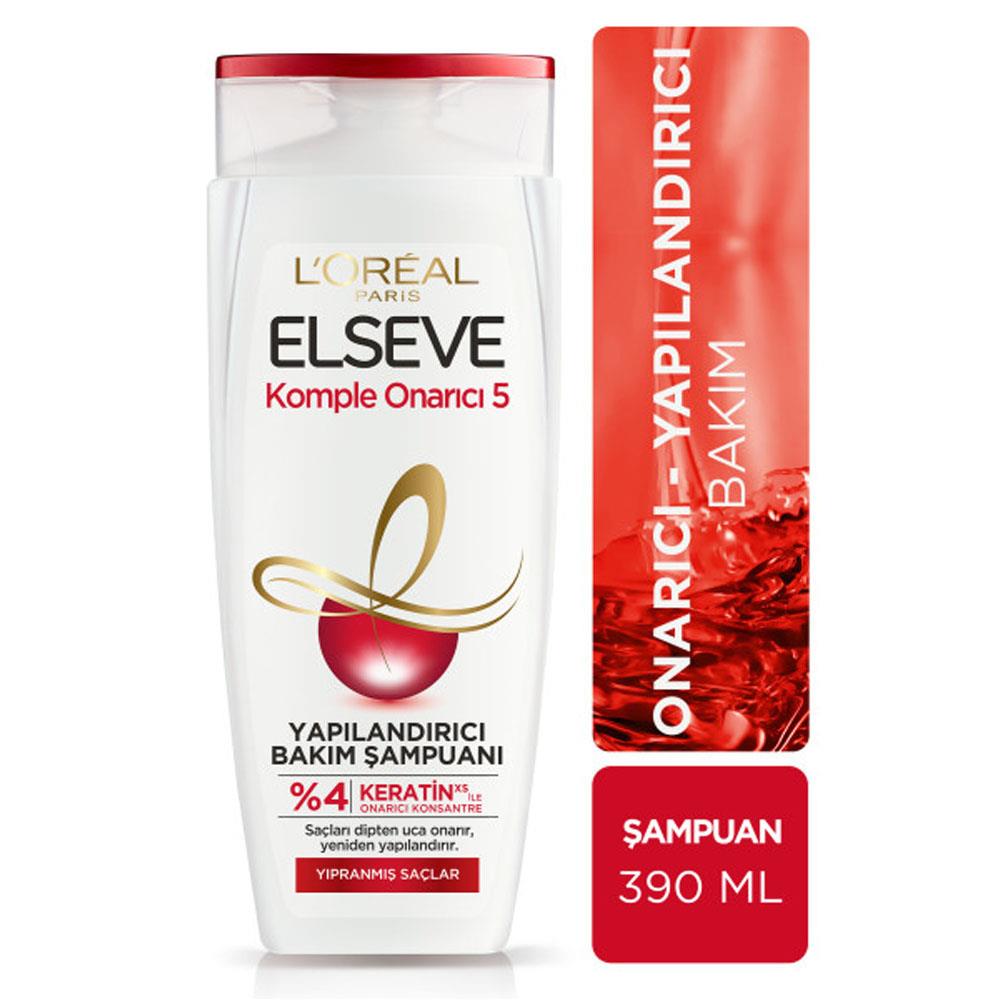 L’OREAL%20ELSEVE%20KOMPLE%20ONARICI%205%20ŞAMPUAN%20390%20ML