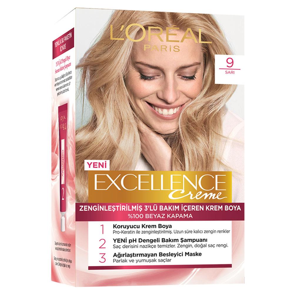 L’’OREAL%20PARİS%20EXCLENCE%209%20SARI