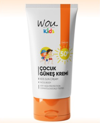 WOU%20ÇOCUK%20GÜNEŞ%20KREMİ%2050%20SPF%2050%20ML