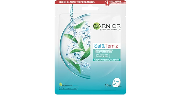 GARNIER%20SAF%20%20TEMİZ%20KAĞIT%20YÜZ%20MASKESİ%2023%20GR