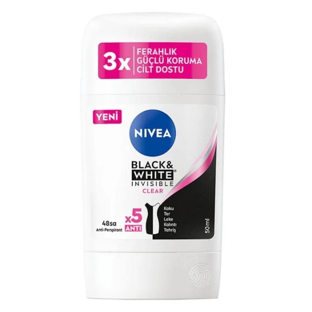 NİVEA%20WOMEN%20STICK%20BLACK%20&%20WHITE%20INVISIBLE%20CLEAR%2050%20ML