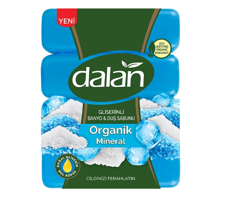 DALAN%20ORGANİK%20MİNERAL%20GLİSERİNLİ%20DUŞ%20SABUNU%204’LÜ%20600%20GR