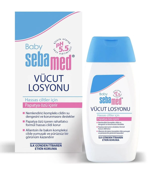 SEBAMED%20PAPATYA%20ÖZLÜ%20VÜCUT%20LOSYONU%20200%20ML