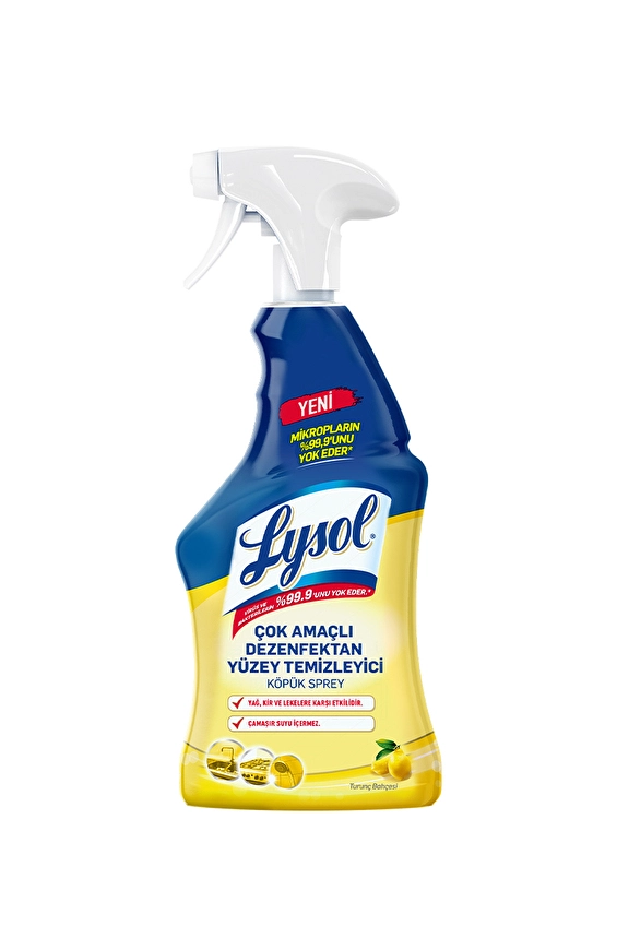 LYSOL%20ÇOK%20AMAÇLI%20DEZENFEKTAN%20YÜZEY%20TEM.%20KÖPÜK%20SPREY%20750%20ML