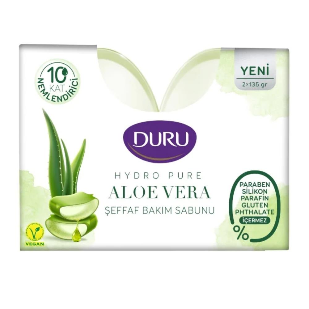 DURU%20HYDROPURE%20ALOE%20VERA%20SABUN%20(135*2)%20270%20GR