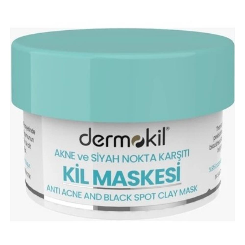 DERMOKİL%20AKNE%20VE%20SİYAH%20NOKTA%20KARŞITI%20KİL%20MASKESİ%2050%20ML