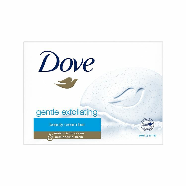 DOVE%20CREAM%20BAR%20GENTLE%20EXFOLİATİNG%20GÜZELLİK%20SABUNU%2090%20GR