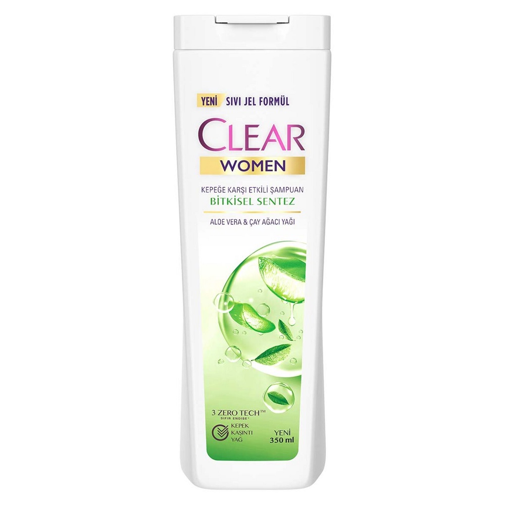 CLEAR%20WOMEN%20BİTKİSEL%20SENTEZ%20ALOE%20VERA%20&%20ÇAY%20AĞACI%20YAĞI%20ŞAMPUAN%20350%20ML