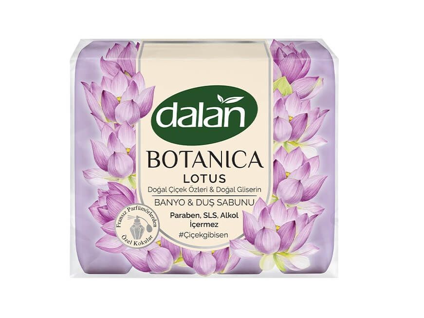 DALAN%20LOTUS%20BOTANİCA%20BANYO%20SABUNU%204’LÜ%20600%20GR