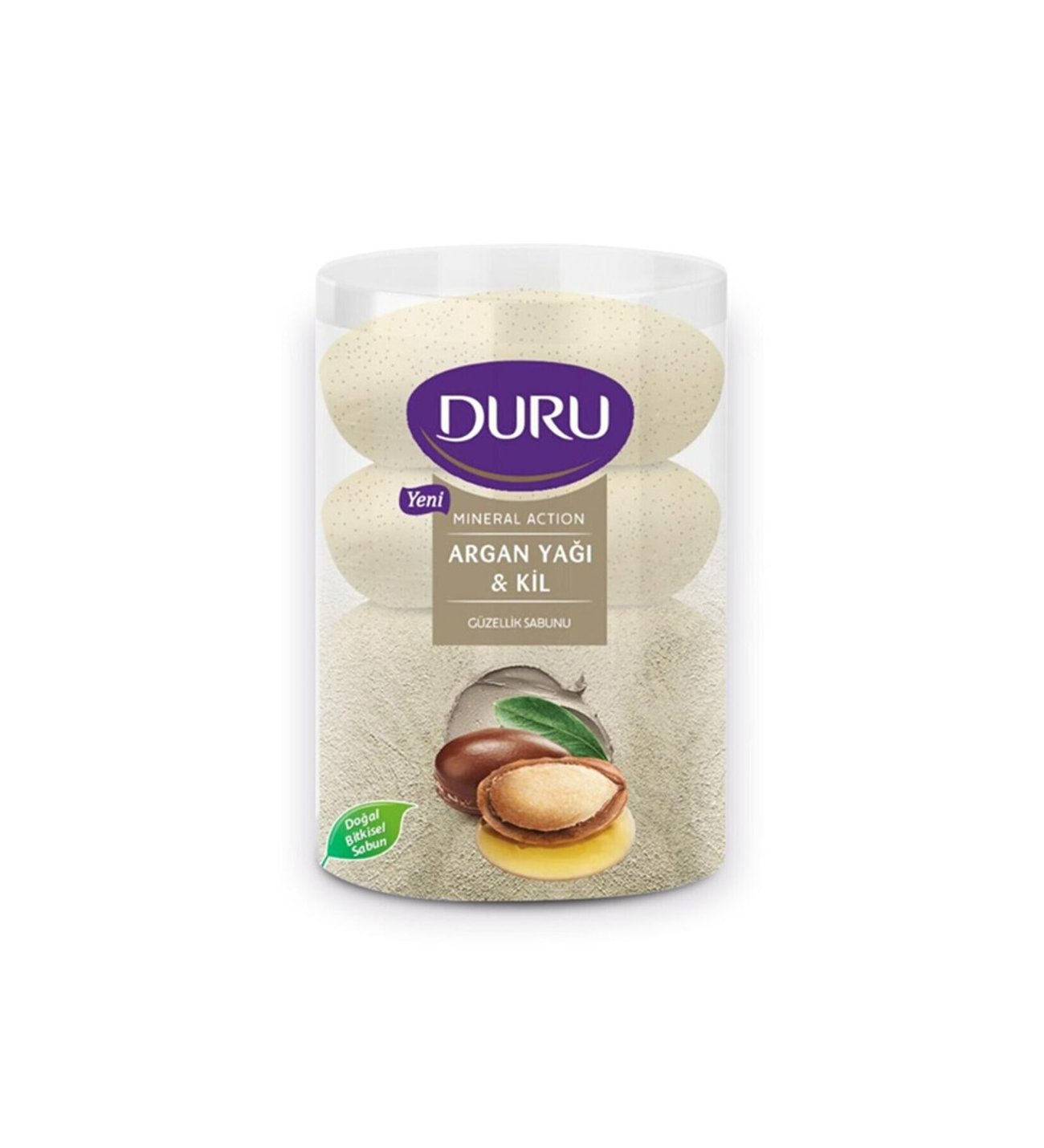 DURU%20FRESH%20ARGAN%20YAĞI%20VE%20KİL%20GÜZELLİK%20SABUNU%20440%20GR