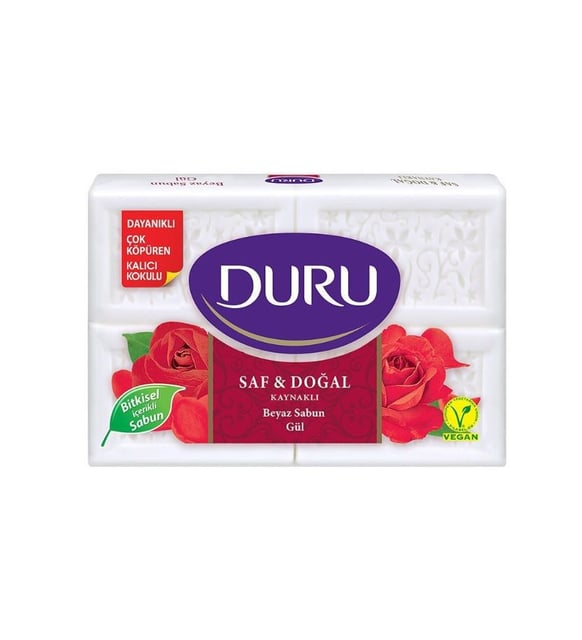 DURU%20GÜL%20BEYAZ%20BANYO%20SABUN%20600%20GR