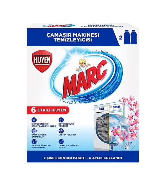 MARC%20ÇİÇEK%20BAHÇESİ%20ÇAMAŞIR%20MAKİNESİ%20TEMİZLEYİCİSİ%20500%20ML