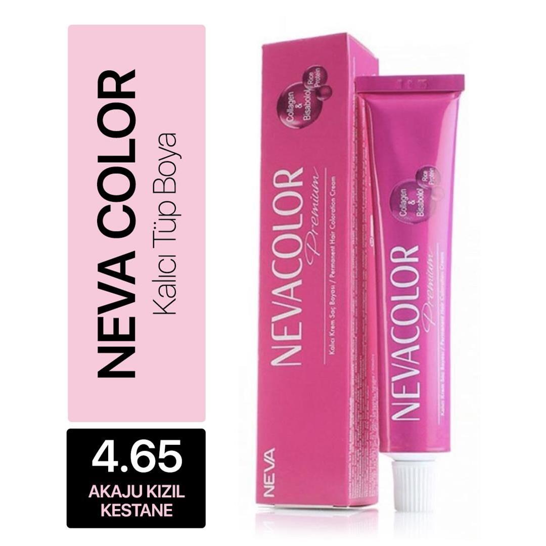 NEVACOLOR%20TÜP%20BOYA%204.65%20AKAJU%20KIZIL%20KESTANE%20%2050%20ML