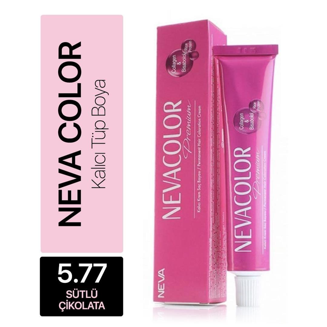 NEVACOLOR%20TÜP%20BOYA%205.77%20SÜTLÜ%20ÇİKOLATA