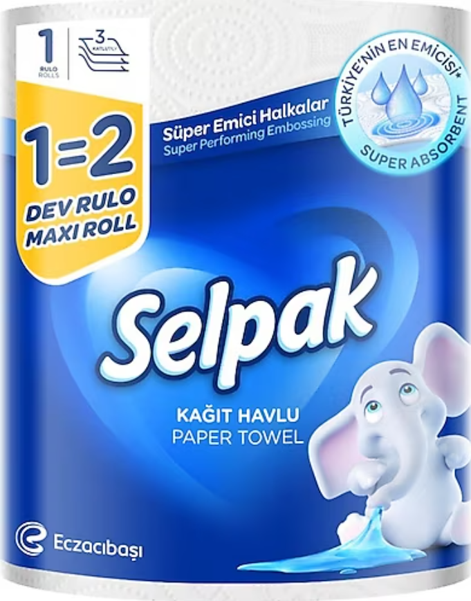 SELPAK%20JUMBO%20KAĞIT%20HAVLU%201=2%20HAVLU