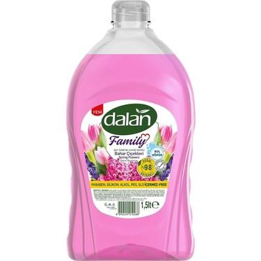 DALAN FAMİLY BAHAR ÇİÇEKLERİ SIVI EL SABUNU 1.5 LT