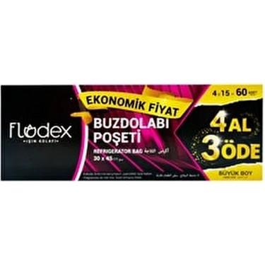 FLODEX 4 AL 3 ÖDE BUZ. DOLABI POŞ. BÜYÜK BOY 60 ADET