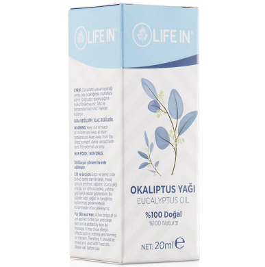 LIFE IN OKALIPTUS YAĞI 20 ML