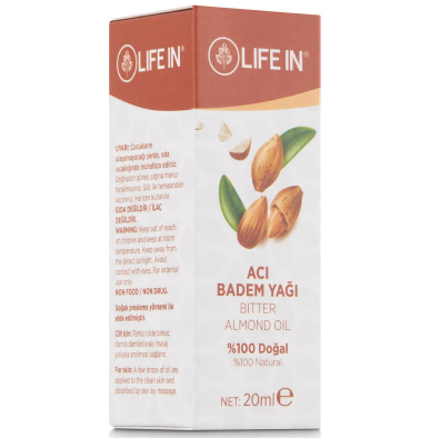 LIFE IN ACI BADEM YAĞI 20 ML