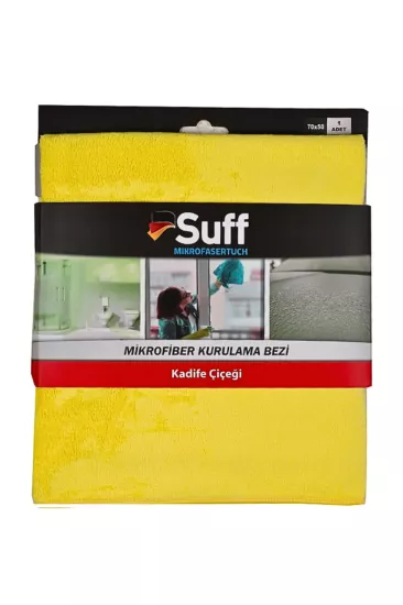 SUFF KADİFE ÇİÇEĞİ MİKROFİBER BEZ 50*70 CM 420 GR