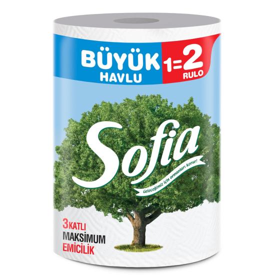 SOFİA JUMBO KAĞIT HAVLU 1=2 HAVLU