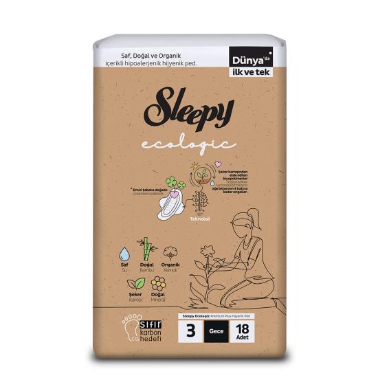 SLEEPY ECOLOGIC GECE PEDİ 18’Lİ