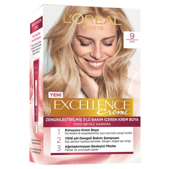 L’’OREAL PARİS EXCLENCE 9 SARI