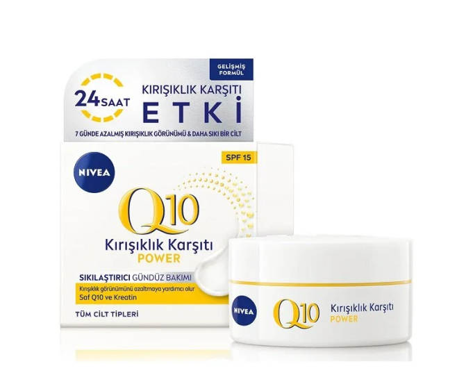 NİVEA Q10 KIRIŞIKLIK KARŞITI POWER GÜNDÜZ KREMİ 50 ML