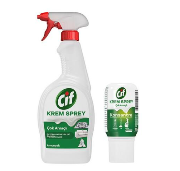 CİF KREM SPREY 750 ML + SERUM 70 ML