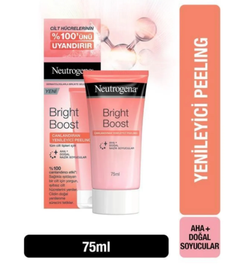 NEUTROGENA BRİGHT BOOST CANLANDIRAN YENİLEYİCİ PEELİNG 75 ML