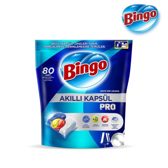 BİNGO PRO BULAŞIK MAKİNASI TABLETİ 80’Lİ