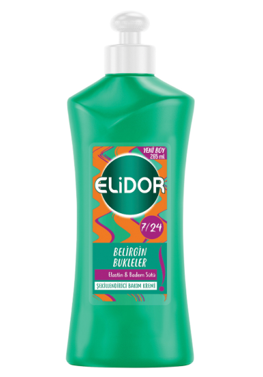 ELİDOR BELİRGİN BUKLELER 7/24 ŞEKİLLENDİRİCİ BAKIM KREMİ 265 ML