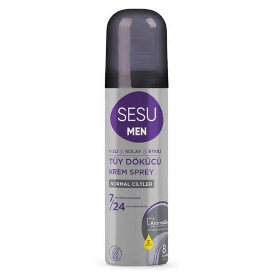 SESU MEN NORMAL CİLTLER TÜY DÖKÜCÜ SPREY 150 ML