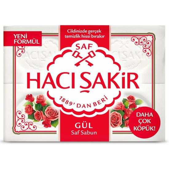 HACI ŞAKİR BANYO SABUNU GÜL 600 GR