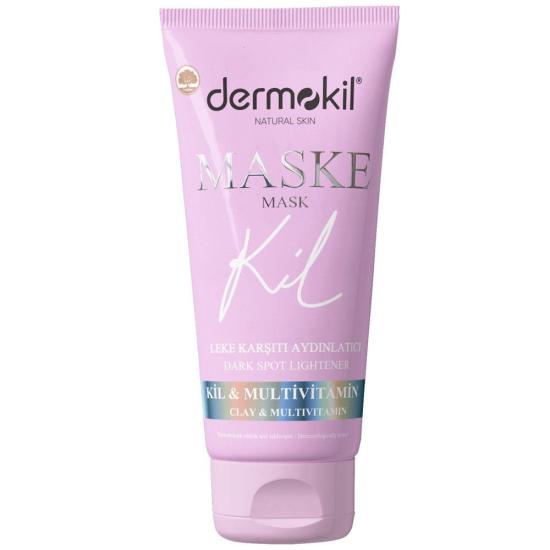 DERMOKİL NATURAL KİL İÇERİKLİ LEKE KARŞITI VE AYDINLATICI MASKE 75 ML