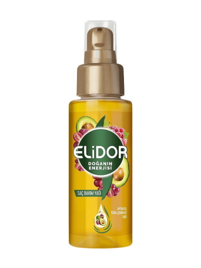 ELİDOR AVOKADO ÜZÜM ÇEKİRDEĞİ SAÇ BAKIM YAĞI 80 ML