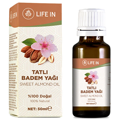 LIFE IN TATLI BADEM YAĞI 50 ML