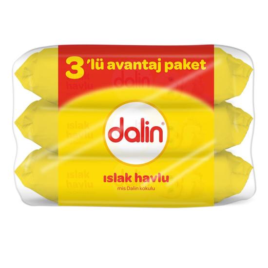 DALİN ISLAK HAVLU 3’LÜ AVANTAJ PAK. 3*56’LI