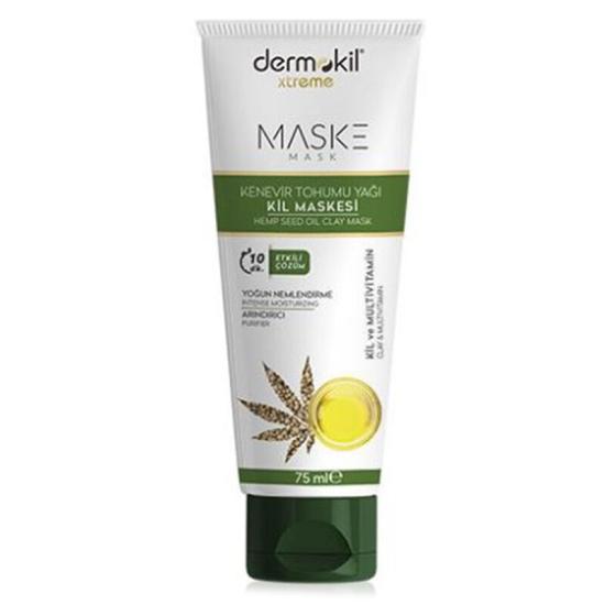 DERMOKİL KENEVİR TOHUMU YAĞI KİL MASKESİ 75 ML