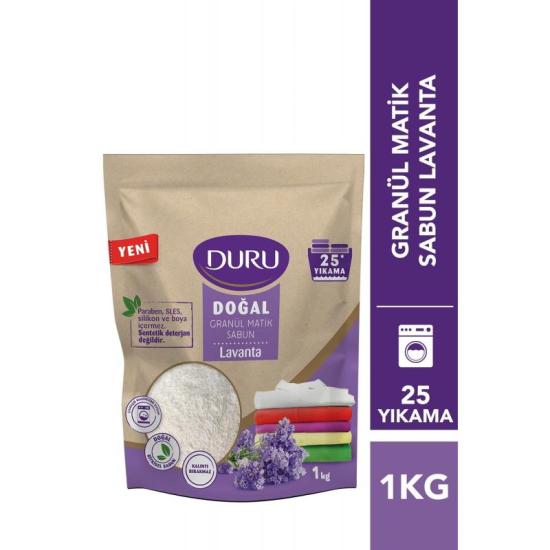 DURU LAVANTA GRANÜL MATİK SABUN 1000 GR