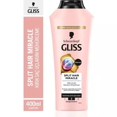 GLİSS SPLİT HAİR MİRACLE ŞAMPUAN 400 ML