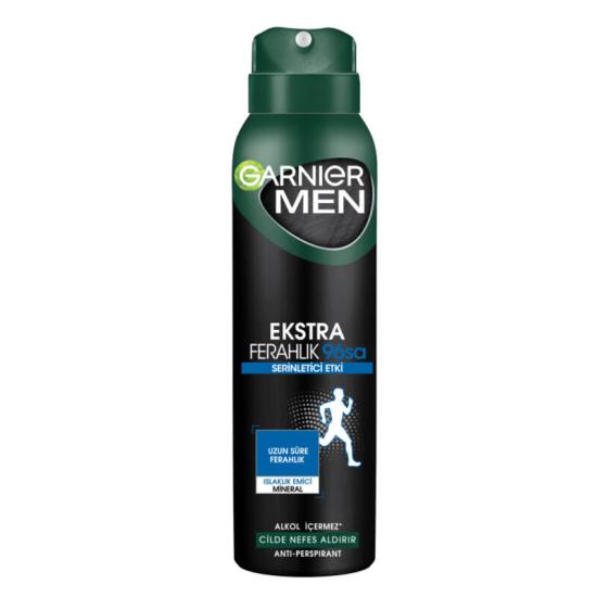 GARNİER MİNERAL DEO EXTRA FERAHLIK MEN SPREY 150 ML