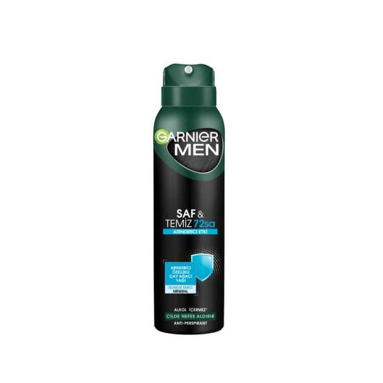 GARNİER MİNERAL DEO ARINDIRICI ETKİ MEN SPREY 150 ML