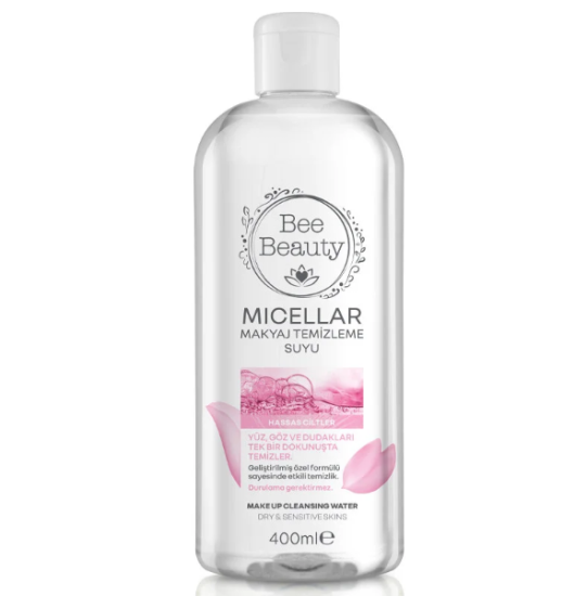 BEE BEAUTY HASSAS CİLTLER MAKYAJ TEMİZLEME SUYU 400 ML