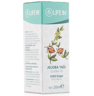 LIFE IN JOJOBA YAĞI 20 ML