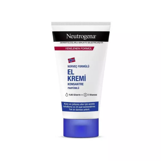 NEUTROGENA EL KREMİ KONSANTRE FORMÜL PARFÜMLÜ 50 ML